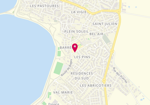 Plan de Accueil de loisirs extrascolaire Villeneuve de la Raho, 1 Rue du Roussillon, 66180 Villeneuve-de-la-Raho