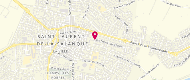 Plan de Accueil de loisirs Mercredi maternel et primaire, 13 Rue Alfred Musset, 66250 Saint-Laurent-de-la-Salanque