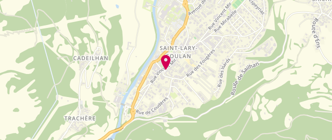 Plan de Accueil de loisirs le Petit Montagnard à saint Lary Pla d'Adet, La Pla d'Adet Pôle Administratif Pla d'Adet, 65170 Saint-Lary-Soulan