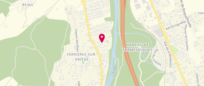 Plan de Accueil de loisirs Sive Ferrieres-Prayols, Résidence des Écoles, 09000 Ferrières-sur-Ariège