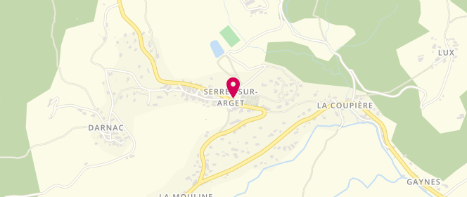 Plan de Accueil de loisirs Du Groupe Scolaire Lakanal Serres-Sur-Arget, Le Village, 09000 Serres-sur-Arget