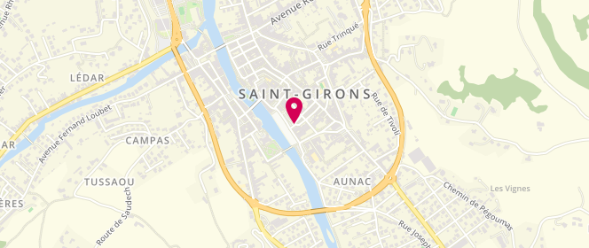 Plan de Accueil de loisirs saint Girons, Place Jean Ibanés, 09200 Saint-Girons