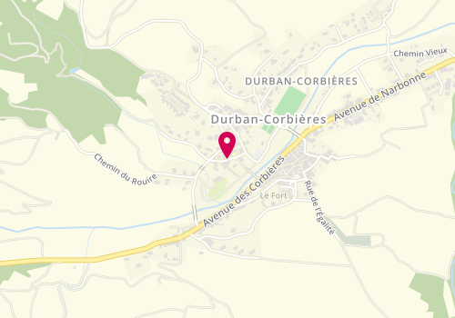 Plan de Accueil de loisirs Durban, Rue de la Mairie, 11360 Durban-Corbières