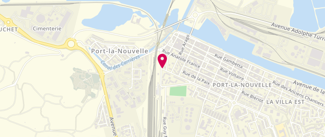 Plan de Accueil de loisirs Port la Nouvelle Andre Pic, 11 Boulevard de l'Avenir, 11210 Port-la-Nouvelle