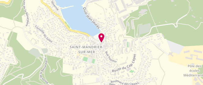 Plan de Accueil de loisirs Maternelles- Primaires Lei Moussi Saint Mandrier, Place des Resistants / Hotel de Ville, 83430 Saint-Mandrier-sur-Mer