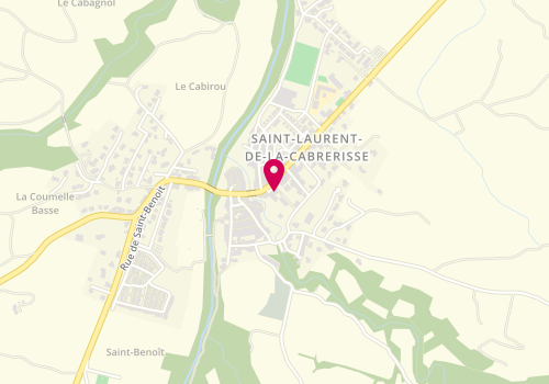 Plan de Ajsh Saint Laurent, 1et Étage du Foyer Jean Bonafous, Maire - Rue du Trascastel, 11220 Saint-Laurent-de-la-Cabrerisse