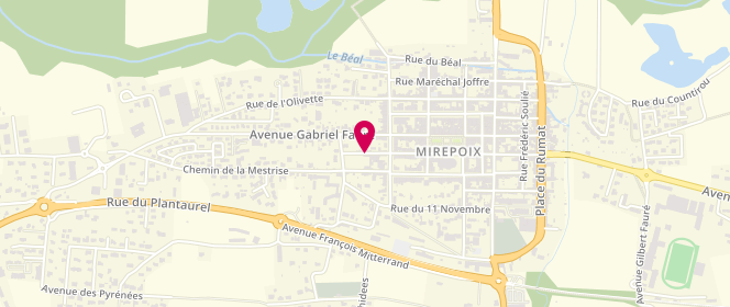 Plan de Accueil de loisirs périscolaire Intercommunal De Mirepoix, Rue de la Mestrise, 09500 Mirepoix