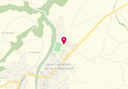Plan de Accueil de loisirs Saint Laurent Cabrerisse, 6 Avenue Marcellin Albert, 11220 Saint-Laurent-de-la-Cabrerisse