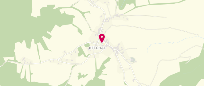 Plan de Accueil de loisirs De Betchat, Route Principale, 09160 Betchat