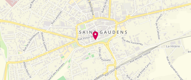 Plan de Centre de loisirs Sainte Thérèse saint Gaudens, Centre de Loisirs, 31800 Saint-Gaudens