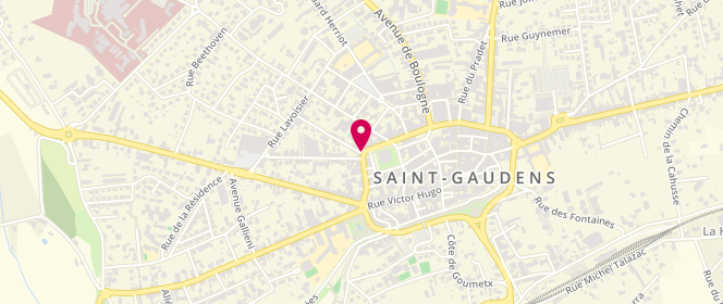 Plan de Accueil de loisirs Ados Saint Gaudens, 1 Boulevard Charles de Gaulle, 31800 Saint-Gaudens