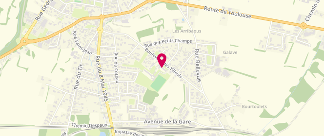 Plan de Accueil de loisirs - Boutoulets, 474 Boulevard des Tilleuls, 65300 Lannemezan