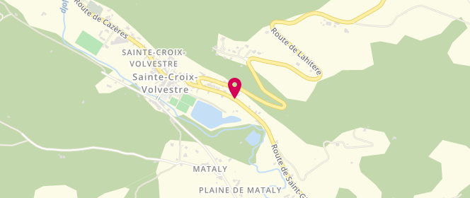 Plan de Accueil de loisirs Associé À L'ecole De Sainte Croix Volvestre, Route de Saint -Girons, 09230 Sainte-Croix-Volvestre