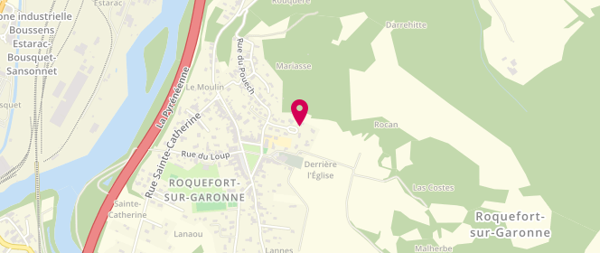 Plan de Accueil de loisirs périscolaire De Roquefort Sur Garonne, 4 Rue des Ecoles, 31360 Roquefort-sur-Garonne