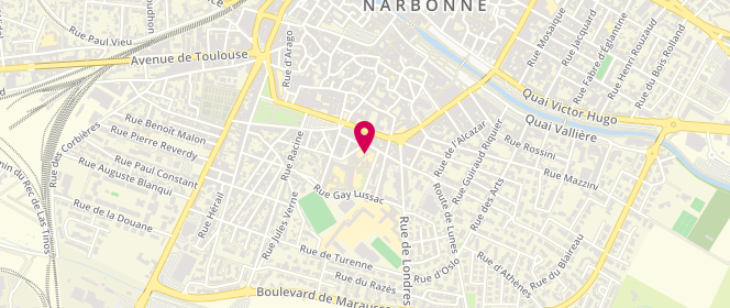 Plan de Accueil de loisirs Narbone Cezelli, 13 Rue de la Lyre, 11100 Narbonne