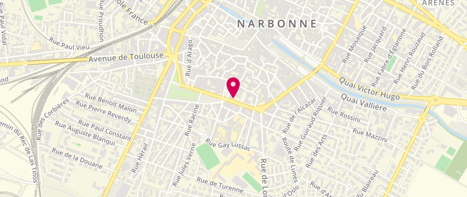Plan de Accueil de loisirs Narbonne Montmorency, 5 Boulevard Docteur Lacroix, 11100 Narbonne