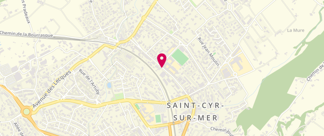 Plan de Accueil de loisirs Primaires-Ados la Cite des Sports saint Cyr Sur Mer, 31 Boulevard Jean Jaures, 83270 Saint-Cyr-sur-Mer
