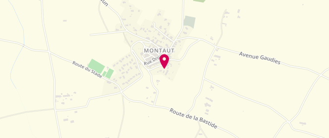 Plan de Centre de loisirs De Montaut, 51 Rue des Ecoles, 09700 Montaut