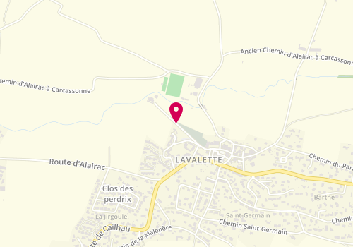 Plan de Accueil de loisirs de Lavalette, Chemin Font Vieille, 11290 Lavalette