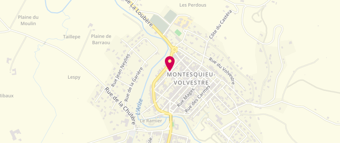 Plan de Centre de loisirs De Montesquieu Volvestre, Rue Saint Victor, 31310 Montesquieu-Volvestre