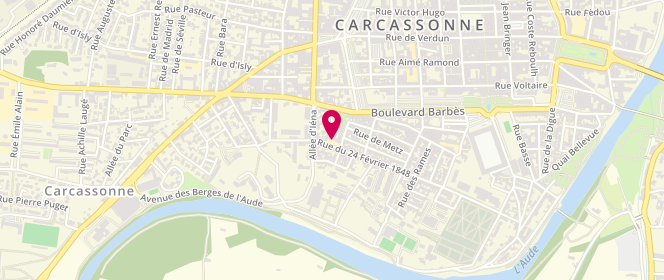 Plan de Accueil de loisirs Carcassonne Barbes, 72 Rue du Cherche Midi, 11000 Carcassonne