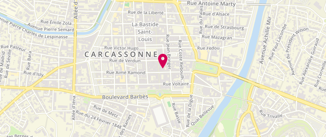 Plan de Accueil de loisirs Carcassonne Isly Elementaire, 23 Rue d'ysly, 11000 Carcassonne