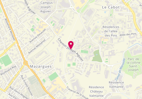 Plan de Esc Synergie 13009 - Ecole Chateau Sec, 39 Chemin Joseph Aiguier, 13009 Marseille