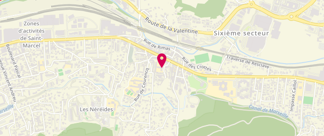 Plan de Psc Soir -Cco-13011 - Ecole Elementaire saint Marcel, 8 Rue Queylar, 13011 Marseille