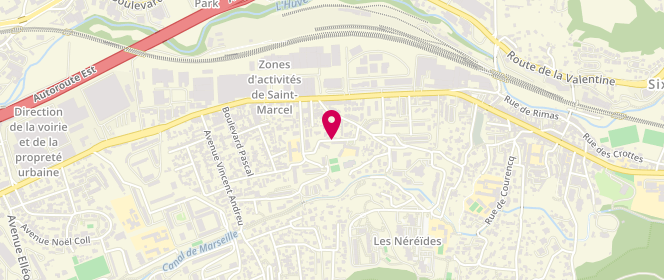 Plan de Psc Soir -Cco-13011 - Ecole Elementaire la Valbarelle, Rue Gimon, 13011 Marseille