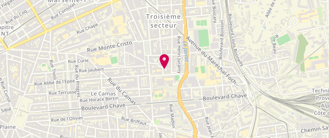 Plan de 13-Esc-Ifac Pce-13005 - Tivoli, 66 Cours Francklin Roosevelt, 13005 Marseille