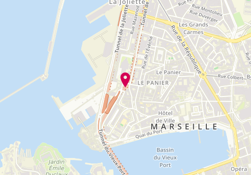 Plan de Merc Fondacle Les Olives 13013, 23 Rue du Professeur Marcel Arnaud - Rdc Cortiou 1, 13013 Marseille