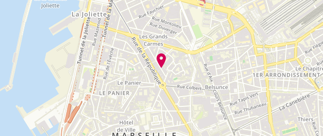 Plan de Ado Aj Contact Club 13002 - Alsh Trinquet, 6 Rue Jean Trinquet, 13002 Marseille