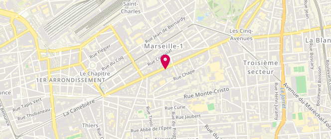 Plan de Merc Oeuvre Timon David 13004 - Acm, 88A Boulevard de la Libération, 13004 Marseille