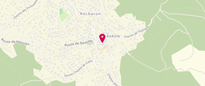 Plan de Accueil de loisirs Ados Rocbaron, Avenue Jean Moulin, 83136 Rocbaron