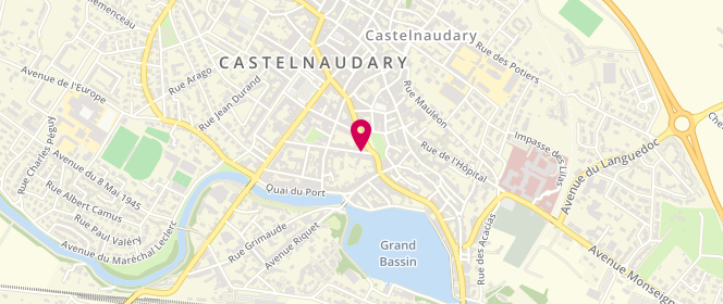 Plan de Accueil de loisirs Castelnaudary Auge Ados 11 - 17 Ans, 11 Rue de la Miséricorde, 11400 Castelnaudary