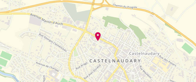 Plan de Accueil de loisirs Castelnaudary Prosper Estieu, Rue des Ecoles, 11400 Castelnaudary