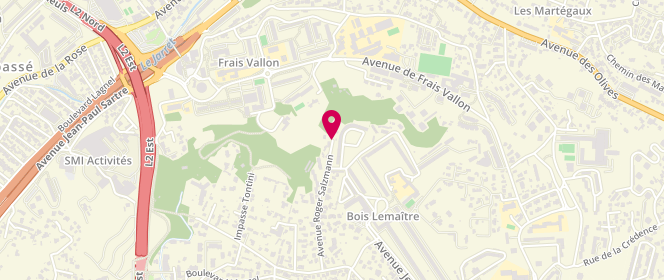 Plan de Ado Afac Bois Lemaitre 13012 - Bois Lemaitre, 37 Avenue Roger Salzmann, 13012 Marseille