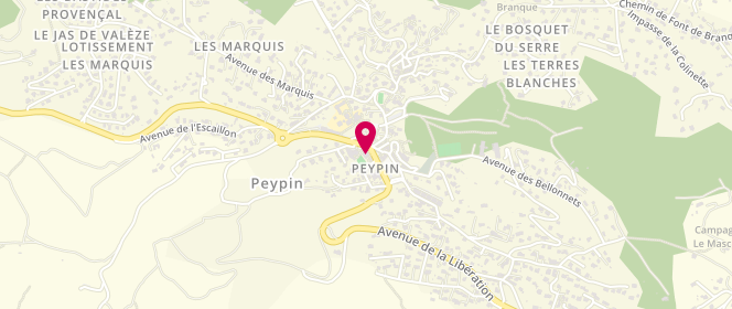 Plan de Psc Bedelin Peypin - Centre de Loisirs, Quartier Bedelin - Auberge Neuve, 13124 Peypin