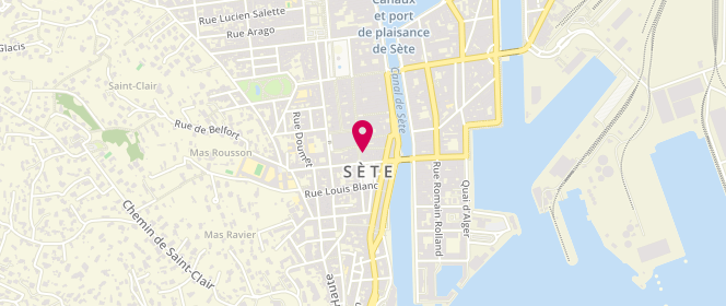 Plan de Accueil de loisirs Ados Rigal, 77 Avenue Saint Exupéry - Ile de Thau, 34200 Sète
