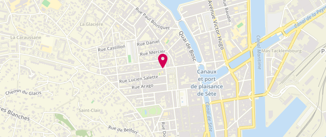 Plan de ALP Mixte Les Esplanades, 21 Rue Montmorency, 34200 Sète