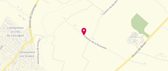 Plan de Association Equilandes, Chemin Riverette, 31290 Villefranche-de-Lauragais