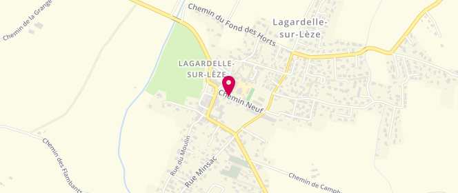 Plan de Centre de loisirs Des Écoles De Lagardelle, Chemin 9, 31870 Lagardelle-sur-Lèze
