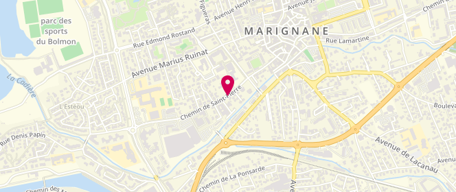Plan de Esc Commune De Marignane - Centre De Loisirs Saint-Pierre, 22 Chemin Saint Pierre, 13700 Marignane