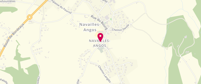 Plan de Les marches du Béarn - Navailles-Angos, 1 Chemin Lanot, 64450 Navailles-Angos
