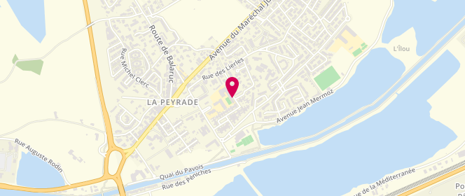 Plan de ALP Primaire Les Lavandins, 10 Rue des Charmettes, 34110 Frontignan