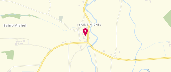 Plan de Centre de loisirs périscolaire de Saint Michel, Foyer Rural, 32300 Saint-Michel