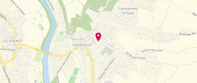 Plan de Accueil de loisirs Venerque, 3 Rue Jean Baptiste Noulet, 31810 Venerque