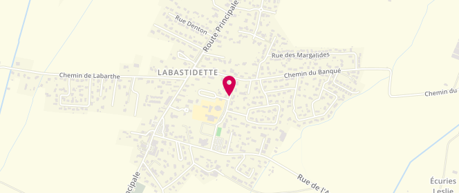 Plan de Accueil de loisirs extrascolaire Labastidette, Rue des Ecoles, 31600 Labastidette