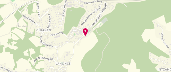 Plan de Centre de loisirs Sans Hebergement, Avenue de l'Abbaye - Place Louis Lafargue, 64990 Lahonce