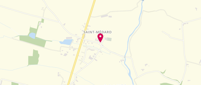 Plan de Centre de loisirs périscolaire de Saint Medard, Ecole Publique, 32300 Saint-Médard